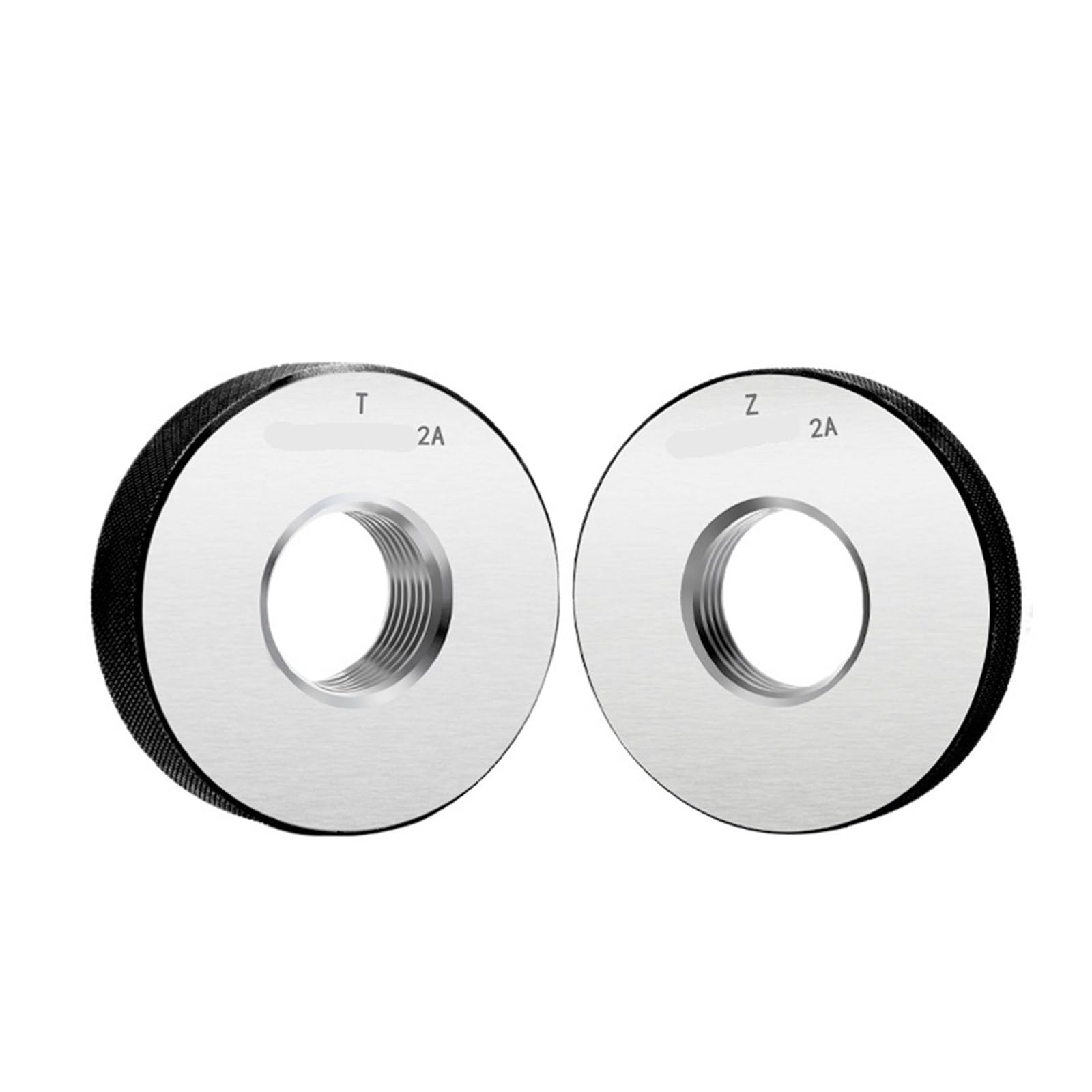 1SET Genauigkeit 2A Metrisches Feingewinde-Ringmessgerät UNS10-28 Messwerkzeug, GO-NO GO-Messgerät
