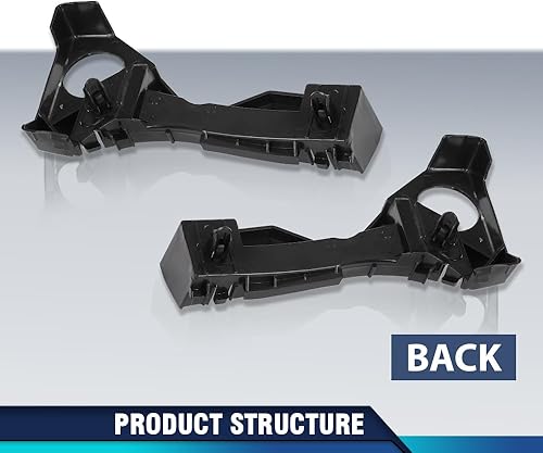 Miniatura 8 de PIT66 Parachoques de retención de par delantero de plástico compatible con Nissan Altima Sedan 2016 2017 2018 62221-9HS0A, 62220-9HS0A