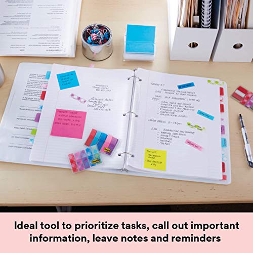 Image of 3M Post-it Super Sticky Lined Notes & Post-it Flags - Pack of 5