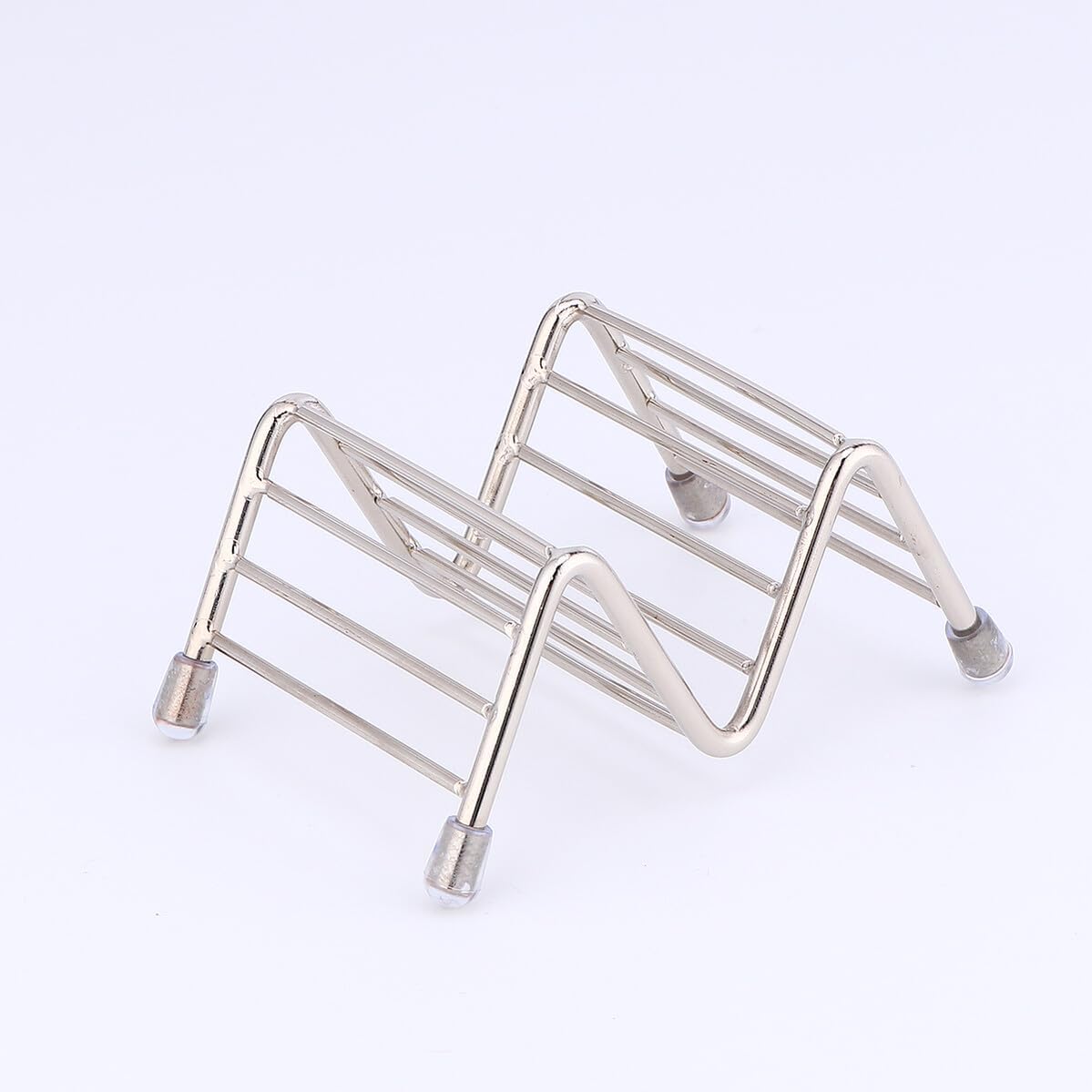 Xmas Taco Holder Stand 1 Grid Stainless Steel Taco Party Tray