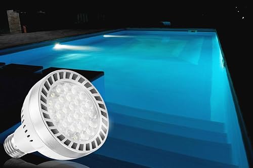 Miniatura 4 de Bombilla LED para piscina de 120 V, 50 W, luz diurna blanca, 6000 K, 5000 lúmenes, E27E26, repuesto para la mayoría de las lámparas Pentair Hayward