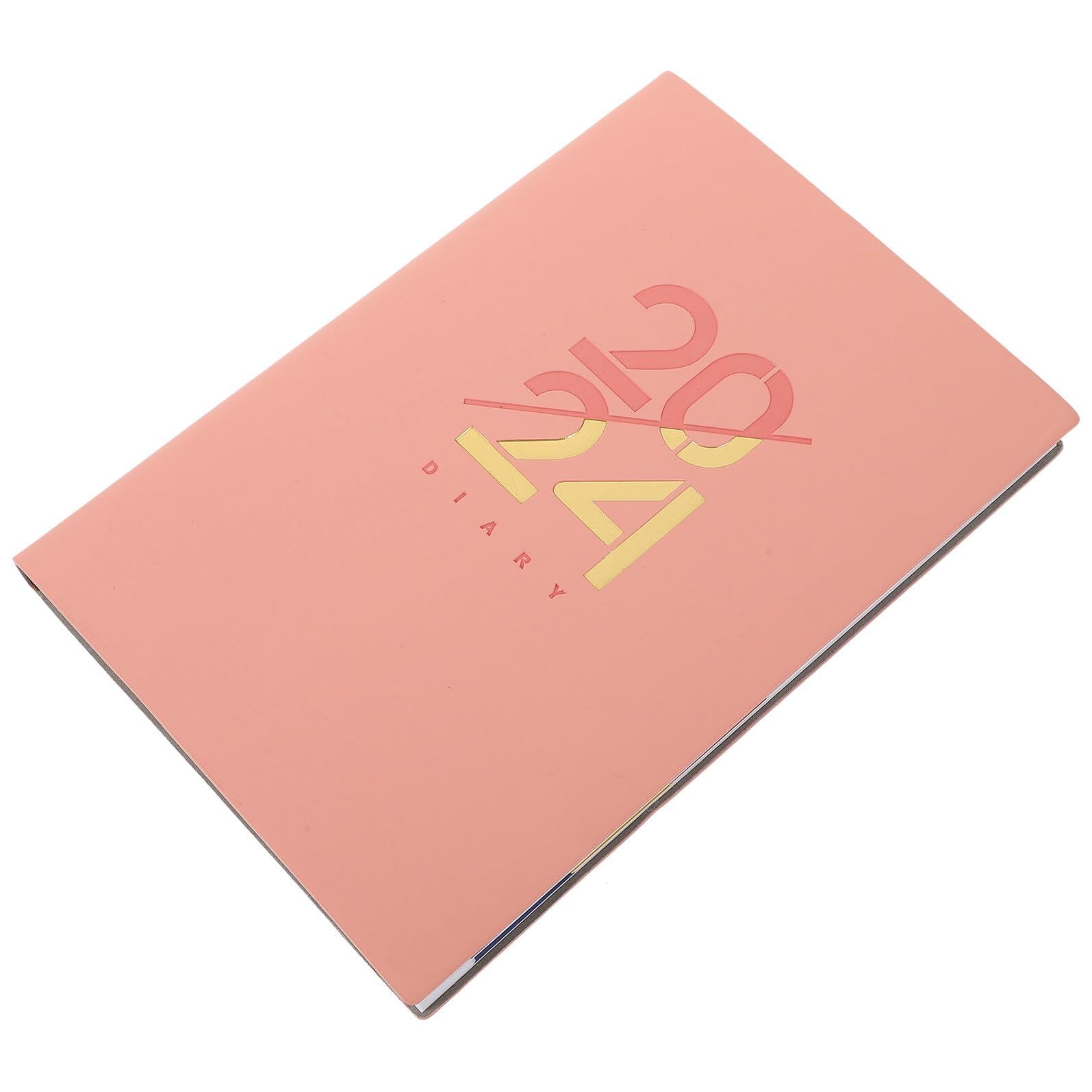 5 Piezas Planificador Diario Cuaderno de Notas Inglés Agenda Escolar Días Rosa para Estudiantes Oficina y Organización