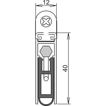 Athmer Kaltefeind Allround 1083 Mm Bodendichtung Zum Einnuten Nr 1 689 Ws Amazon De Kuche Haushalt