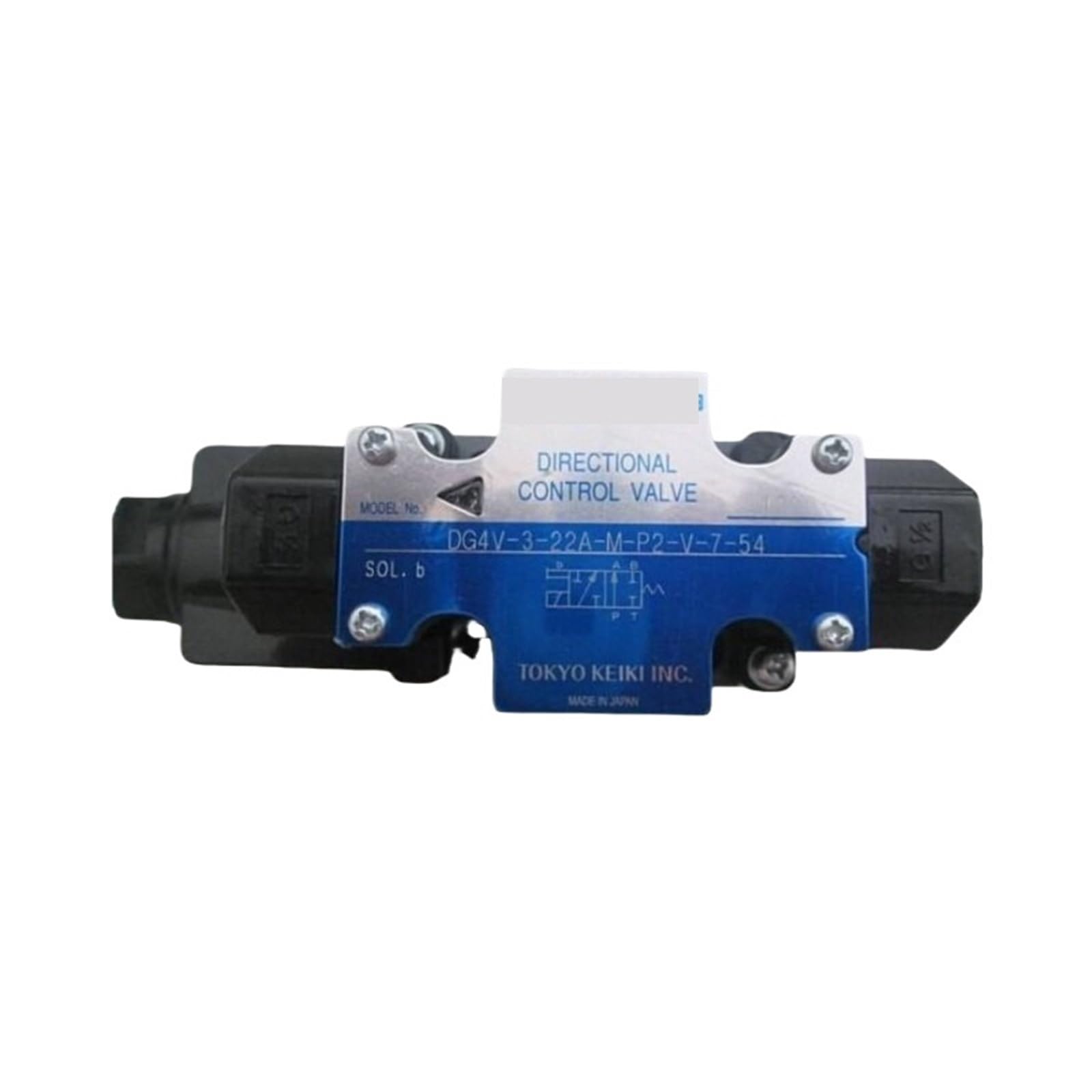 Électrovanne DG4V-3-6C-M-U1-T-7-5 distributeur hydraulique CETOP 3 pour usine
