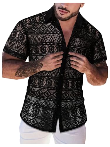 トップス clane SHEER FLOWER SHORT SLEEVE SHIRTS SHEER FLOWER SHORT SLEEVE SHIRTS｜TOPS(トップス)｜CLANE