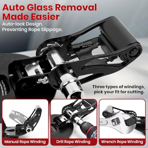 Auto Windshield Removal Tool Kit Dual Cutting