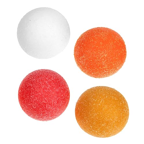 Milisten 1set Table Game Footballs Durable Table Soccer Balls for Desk Foosball Replacement Balls for Standard 4pcs
