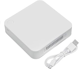 Frieed Minikirt Voiture Purificateur d'air Humidificateur Ozone + Mode commutable d'ions négatifs for la Voiture Abode Durable