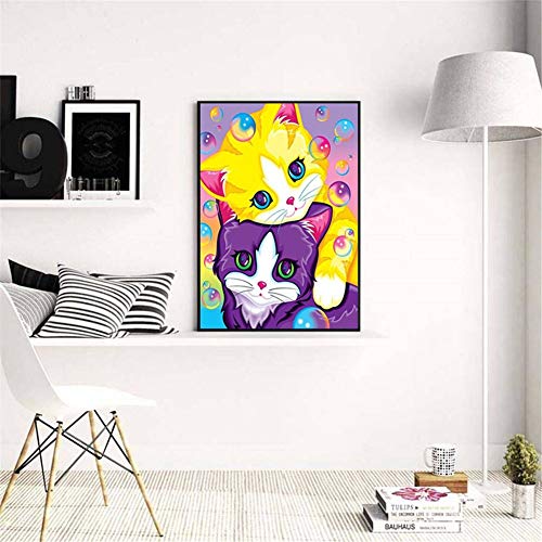 Art Craft Diamant Peinture Chat Idée Cadeau Idéale Déco Murale - 3