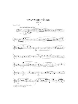 シューマン: 幻想小曲集 Op.73/ヘンレ社/原典版/ピアノ伴奏付