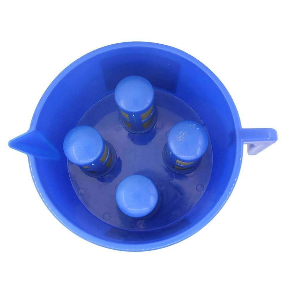 Embudo separador de aceite y agua con manguera de extensión - 1 unidad, equipo de llenado de combustible for automóvil, azul, 22 x 25,5 cm, ideal for gasolina y queroseno