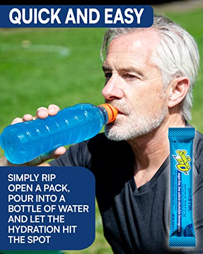 500-Pack Sqwincher Zero Qwik Stik Hydration Powdered Packets - Assorted Popular Flavors (Orange, Grape, Fruit Punch, Mixed Berry, Watermelon) - Sugar-Free Electrolyte Multiplier Powdered Mix Beverage #TOP3