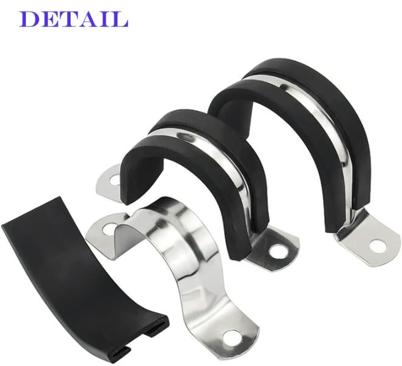 MACHSWON 12Pcs 63mm(2-1/2") Cable Clamp - Image 4