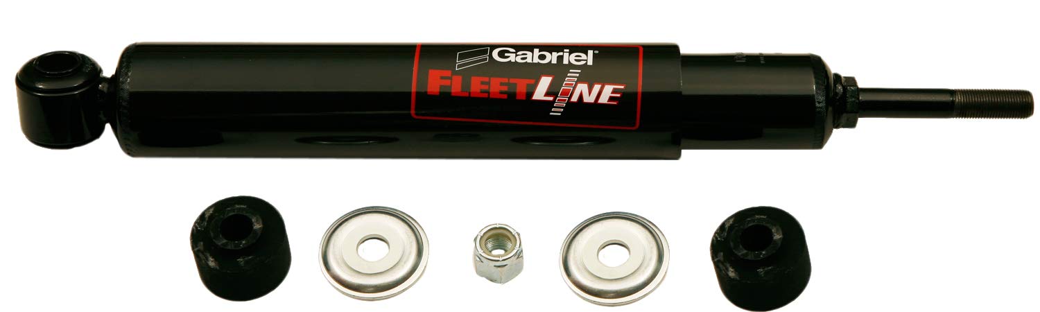 Gabriel 83111 FleetLine HD Truck Rear Shocks Fits Mack CH, CL, CX; Hendrickson Truck Suspension MaxAir; Western Star 4800 4900 5900 6900 Series; OEM# 14QK413M7, 25622221, 60680-001