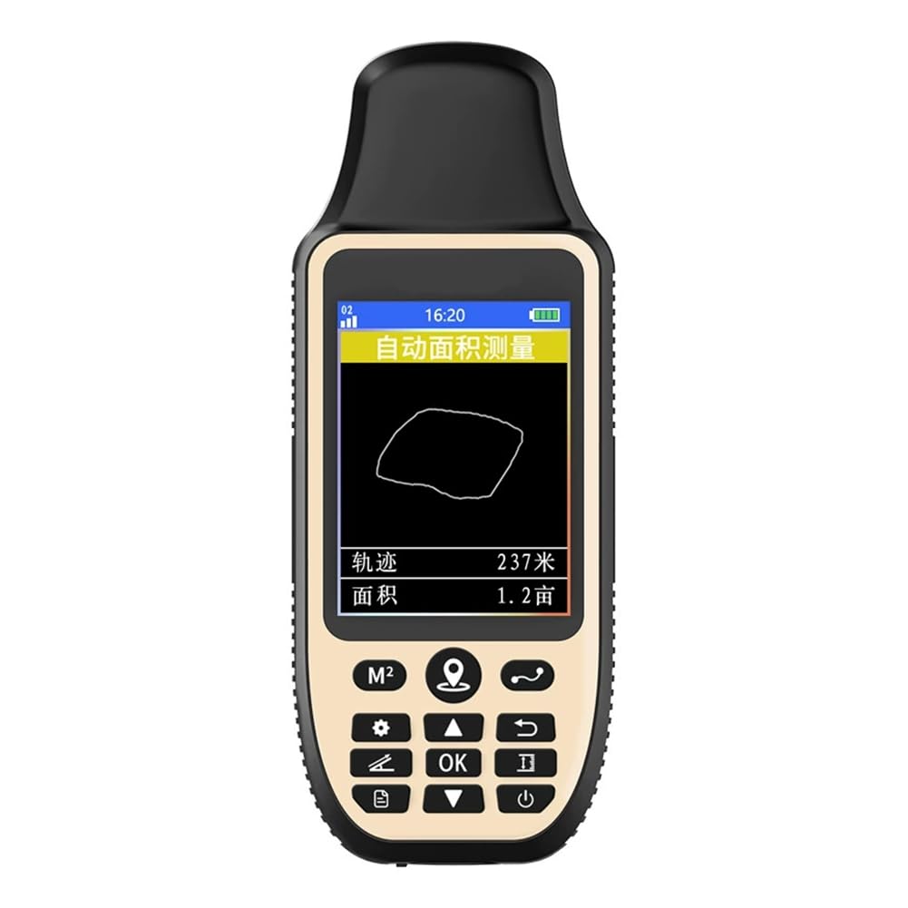 GPS Portatile per Misuratori di Terreno con 6 Satelliti per Rilevamenti, per Area del Terreno, Distanza, Pendenza, Attrezzatura per Misurazione di Terreni Agricoli.