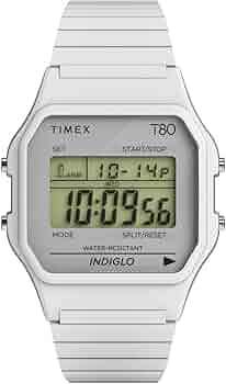 TIMEX デジタル腕時計 TW2U56300VK　ホワイト新品 TIMEX 「TIMEX」 デジタル腕時計 FREE ホワイト メンズ