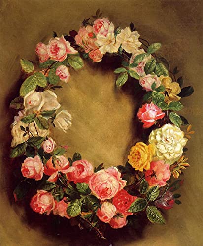 Toile Couronne de Roses Pierre Auguste Renoir 60x90cm peinture murale salon