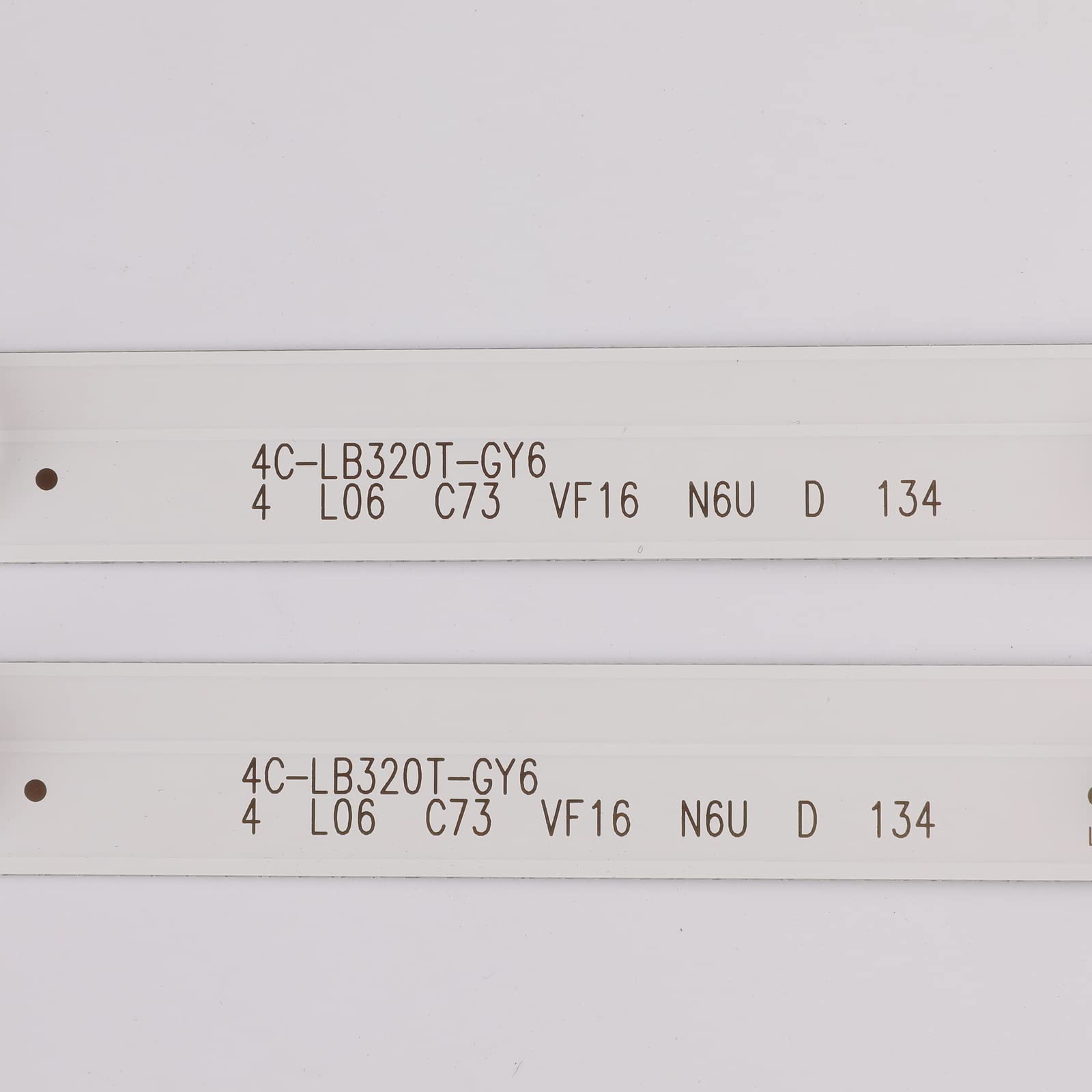 2 Pièces/Kit Bandes LED Adaptées For THOMSON 32 TV 32HC3106 32HS3023 32HS3033 LB320T MSA 32HR332M06A0 V5 PB08D554173BL051 003H Lampes de remplacement pour téléviseur(2 set)
