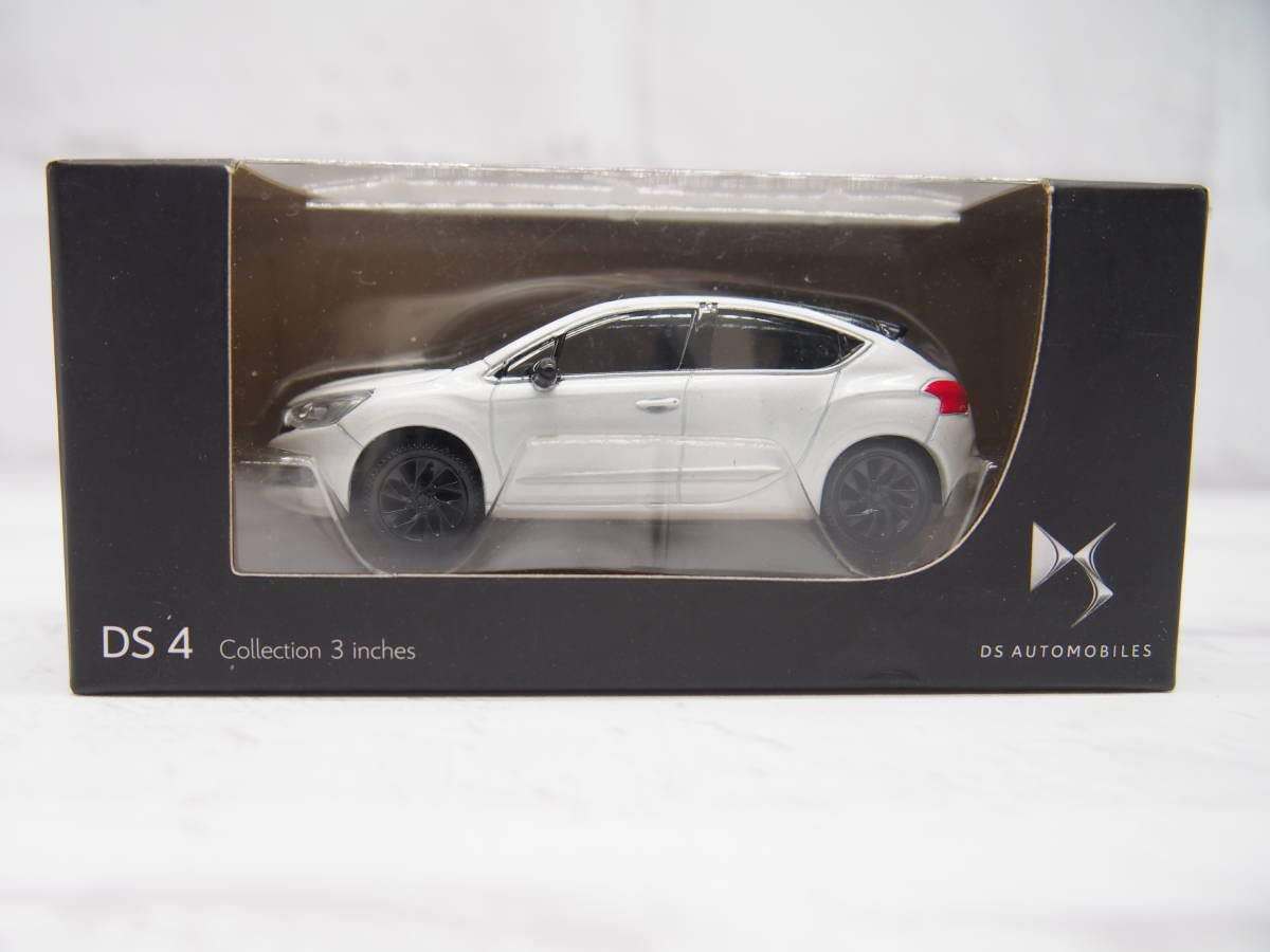 Amazon | 1/64 ミニカー DS AUTOMOBILES DS4 ホワイト×ブラック ノレブ