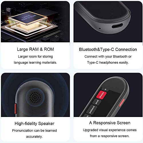 Youdao Dictionary Pen 2 | Learn Chinese | Portable Scanning Translator For Language Learners Electronic Dictionary Cn-En| Scanning Reading Pen Exam Reader Pen | English Interface. #TOP7