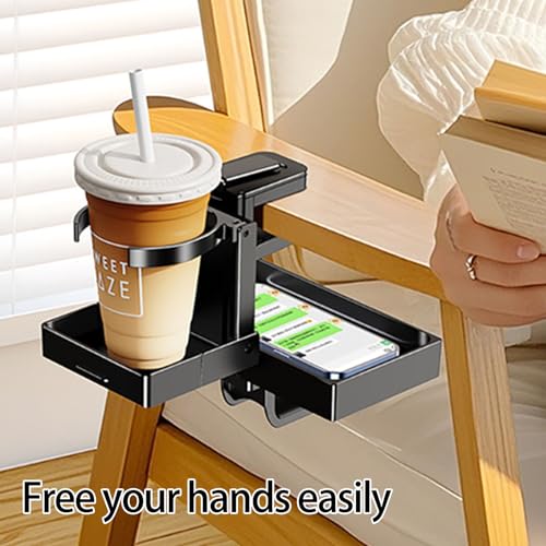 Estante de almacenamiento multifuncional con abrazadera para mesa 4