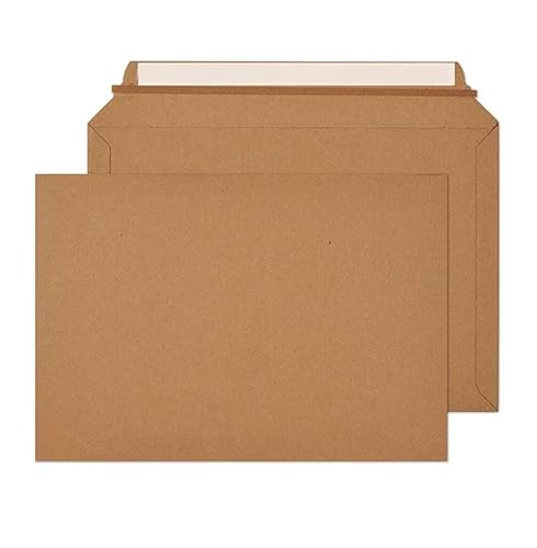 Blake VITA Versandtaschen aus Wellpappe, 233 x 333 mm, 30 Stück, Stärke 300 g/m², haftklebend, Versandtaschen aus Karton, 23,5 x 33,1 cm, FSC-zertifizierte Verpackung (PCWA2)