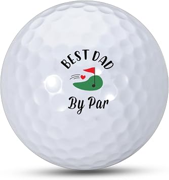 Valentines Day Golf Gifts for Dad from Daughter Son Wife Gender Reveal Golf Ball for Men Birthday Gifts for Dads New Dads First Time Daddy Husband Stepdad Father Papa Grandpa Fathers Day Christmas