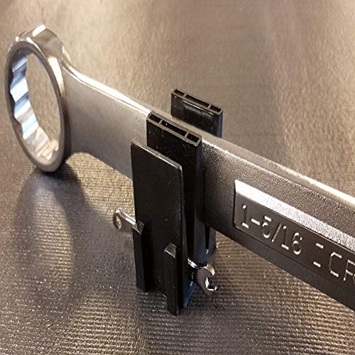 Toolbox Widget - Modular Wrench Organizer For Tool Drawer Storage | Magnetic Wrench Holder | Tool Box Kit For Professional & Diy Mechanics | Organize Your Tools For Fast Accountability - 1 Kit #TOP2