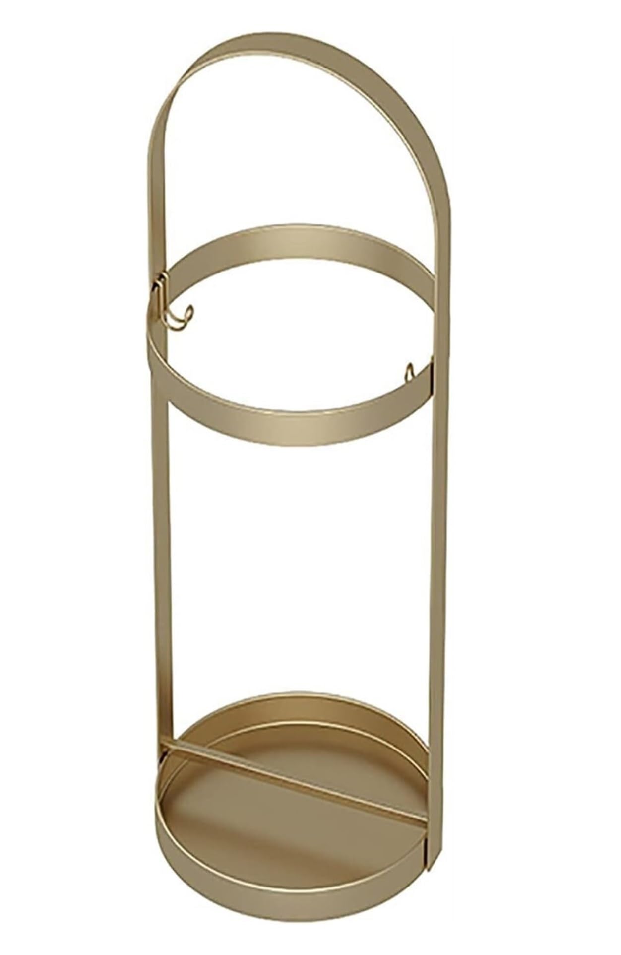 DFGHNBVC Metal Umbrella Stand Holder - Stylish Indoor Umbrella Rack For Entryway, Hallway, Hotel - Durable Storage Solution For Walking Sticks Umbrellas - Decorative Bucket Design