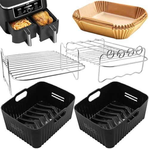 Poignée 13 Cm Pour Moule Silicone Airfryer Ninja AF300EU – Noir, Résiste Chaleur