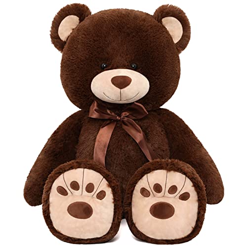 MorisMos Giant Teddy Bear Stuffed Animal, Big Teddy Bear Life