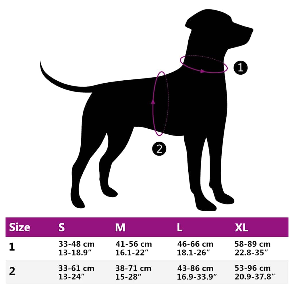Verstellbares Hundegeschirr mit Leine und Halsband aus Polyester Blau L, 4 Gurte, reflektierend, sicher für Gassi, Training, draußen und zuhause Komfort