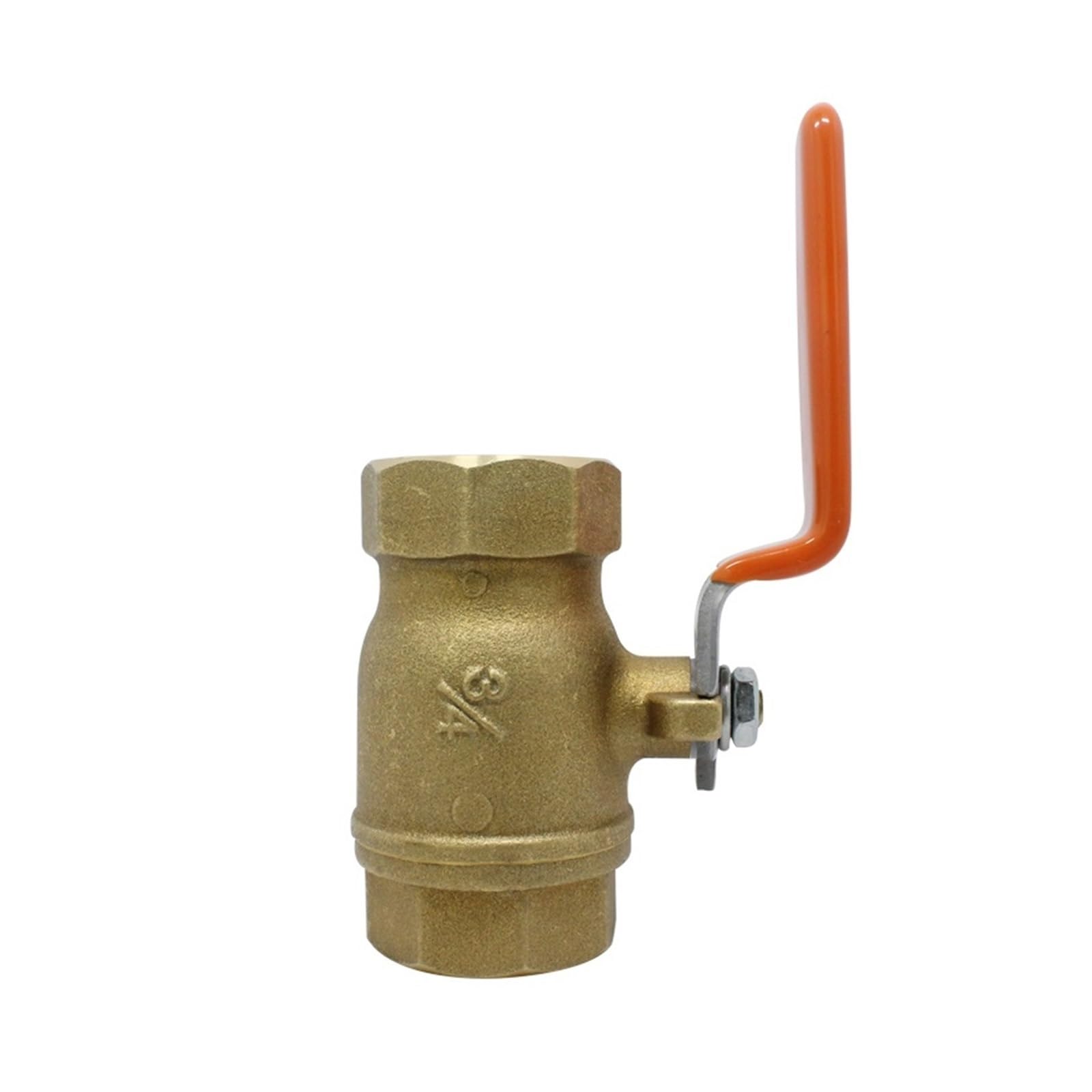 Válvula de Bola de 2 vías Válvulas de Bola roscadas de latón Forjado Tipo T 400 for Agua, Aceite y Gases, DN15, DN20 y DN25 de 1/2 Pulgada(DN80)