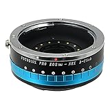 Fotodiox Pro IRIS Lens Mount Adapter Compatible with Canon EOS EF Full Frame Lenses to Sony E-Mount Cameras