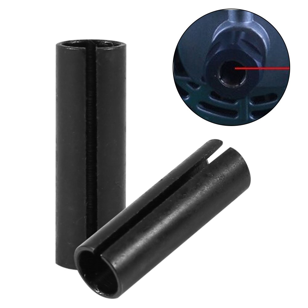 Set 9 Adattatori Per Fresa In Acciaio HSS - Mandrini Di Riduzione Per Router Legno | Alta Precisione - Foto 4