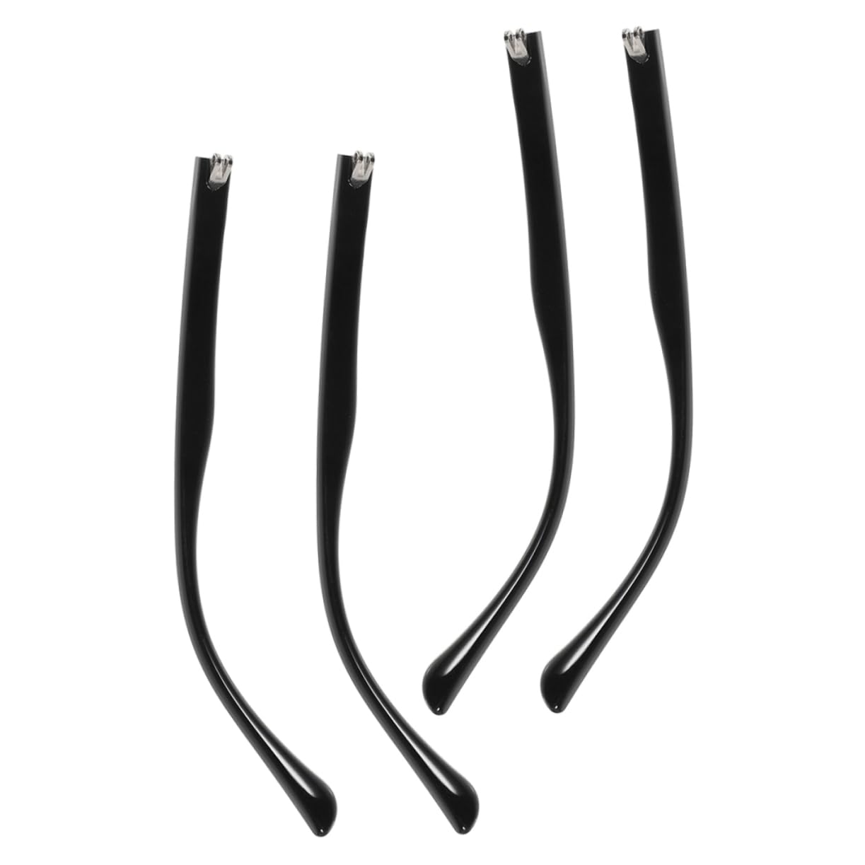 FOMIYES 5 Sätze Brillenzubehör Ersatz-brillenbügel Für Sonnenbrillen Universeller Brillenbügel Brillenarm Beine Brillenreparaturset Ersatzbrille Bügel Brillenteile Black Tr90 2 Paar * 5