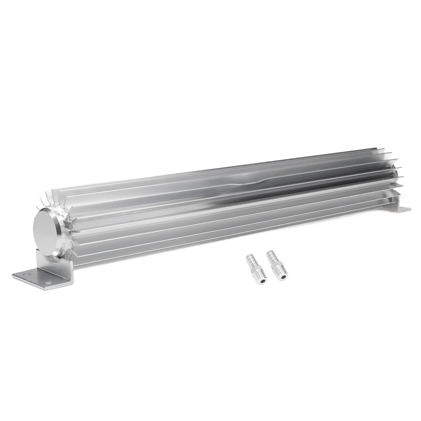 Yctze 18-calowa Dwuprzepustowa Chłodnica z Anodyzowanym Aluminium - Wysokie Rozwiązanie Chłodzące dla Większości Samochodów Osobowych i Ciężarowych, Zwiększona trwałość i kompatybilność, łatwa