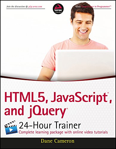 Buy HTML5, JavaScript and jQuery 24-Hour Trainer (WROX) Book Online at ...