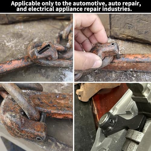 460 Stück Spannstift Hohlsplinte Sortiment Set, Klappsplinte, Hohl Federstifte, Hohlsplint Manganstahl - M1.5/M2/M2.5/M3/M4/M5/M6