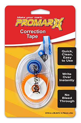 Promarx Correction Tape, 8-Meters, 1 Count