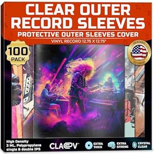 Claev Schallplattenhüllen 100er Pack