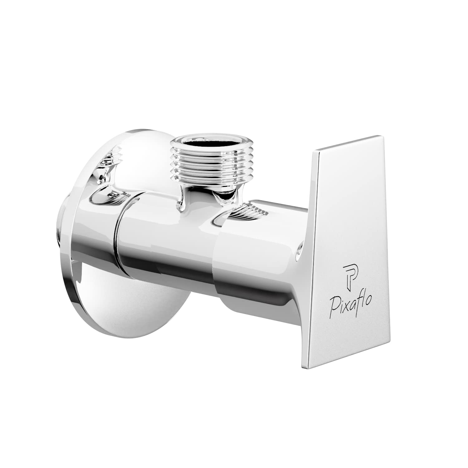 Pixaflo Sea Brass Angle Valve, Stop Cock with Wall Flange, Chrome Finish (B0B6SLDGZ7) Amazon Price History, Amazon Price Tracker