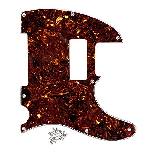 FLEOR 4 plis 8 trous Scratch plaque avant Tele MINI Humbucker Pickguard pour remplacement de guitare de style Telecaster… - Les Beatles, Paul McCartney, John Lennon, RIngo Starr, George Harrison FLEOR 4 plis 8 trous Scratch plaque avant Tele MINI Humbucker Pickguard pour remplacement de guitare de style Telecaster… – Image 3