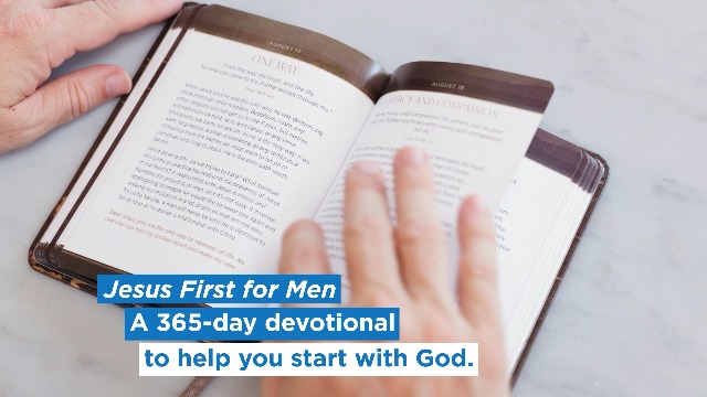 Image of Jesus First for Men: 365 Devotions to Start Your Day