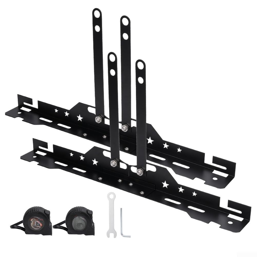 Kit di strumenti per allineamento a quattro ruote per manutenzione auto e camion con regolatore di livellamento pneumatici di precisione in colore nero