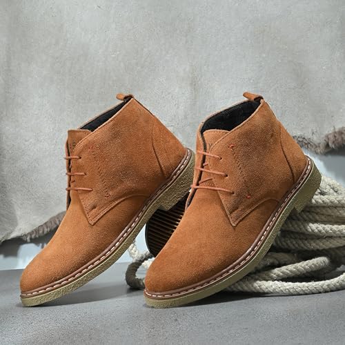 Image of layasa Boot For Men | Synthetic Leather Suede Men Boot | Boot | Comfort Material Suede Casual Men Boot