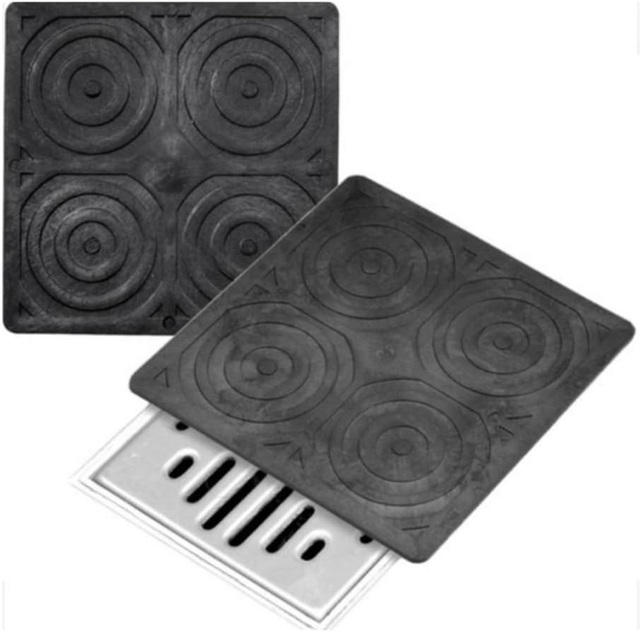 Kit 3 Peças Tampa Protetor Ralo Veda Mau Cheiro E Insetos Quadrad...