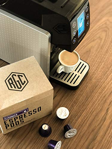 Real Good Coffee Co Recyclable Espresso Capsules, Compatible with Nespresso Original Brewers (Organic, 72 Count)