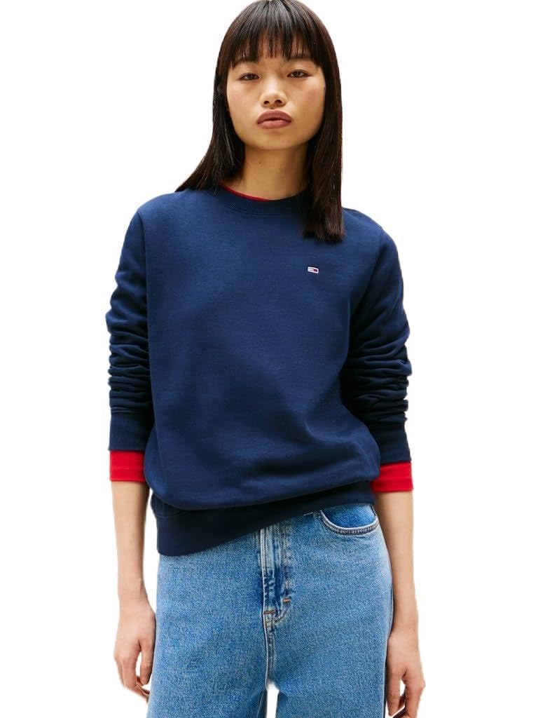 tommy jeans Women's Crew Neck Pullover-picture-28