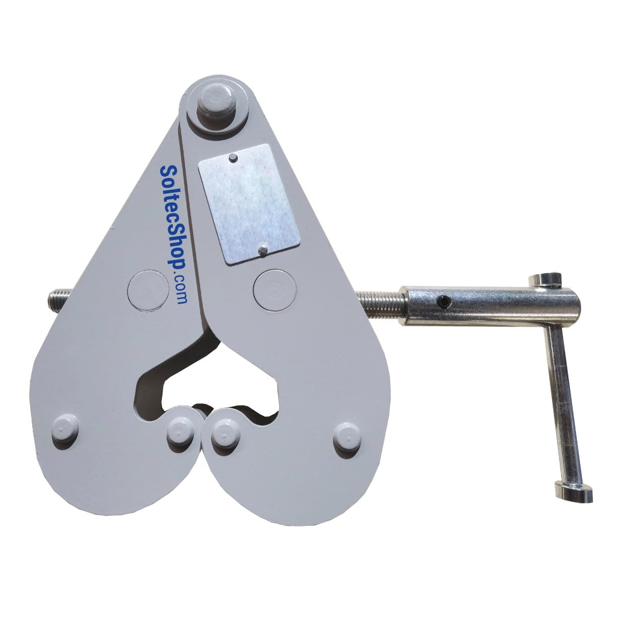 Morsetto per Sollevamento Trave, 1-3 Tonnellate, Flangia 240-355 mm, Pinza Sicura e Leggera (3000 kg)